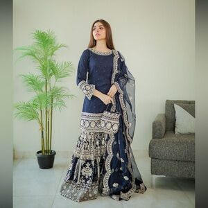 Desi Pakistani / Indian flared Gharara